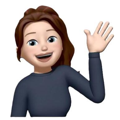 Waving Memoji of me